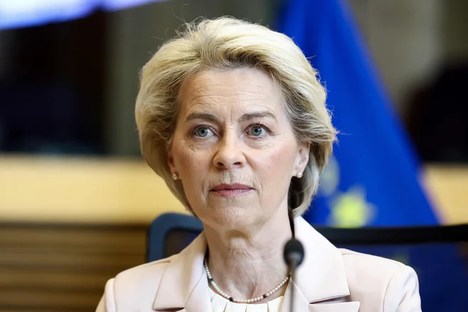 Ursula von der Leyen. FOTO: Kenzo Tribouillard/Afp
