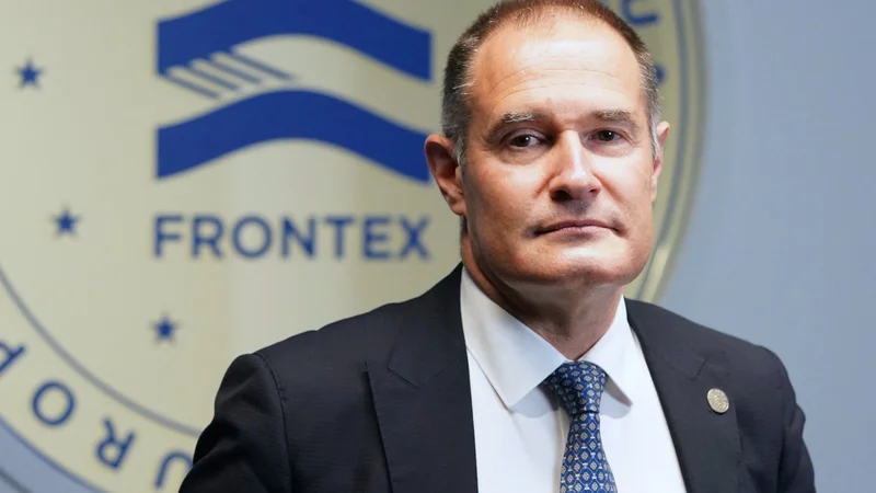 Fotografija: Francoz Fabrice Leggeri je o odstopu z mesta direktorja Frontexa že obvestil evropsko komisijo. FOTO: Janek Skarzynski/AFP