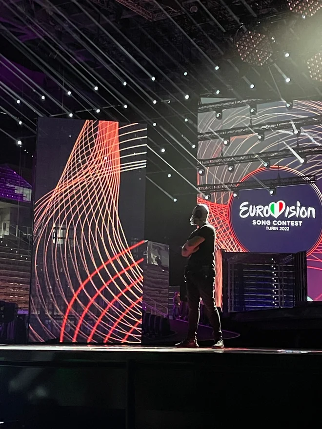 Jutri bodo v torinski areni PalaOlimpico prve vaje. Foto Eurovision
