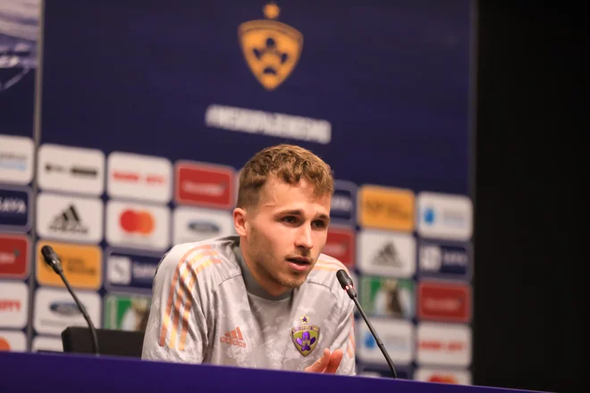 Jan Repas je bil asistent za mariborski gol in eden od najboljših Mariborčanov. FOTO: Sandi Fišer/mediaspeed
