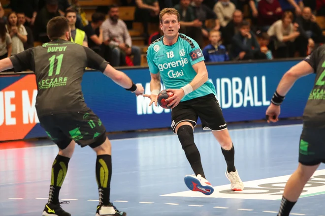 David Miklavčič je odigral zadnjo evropsko tekmo. FOTO: Jan Gregorc/RK Gorenje
