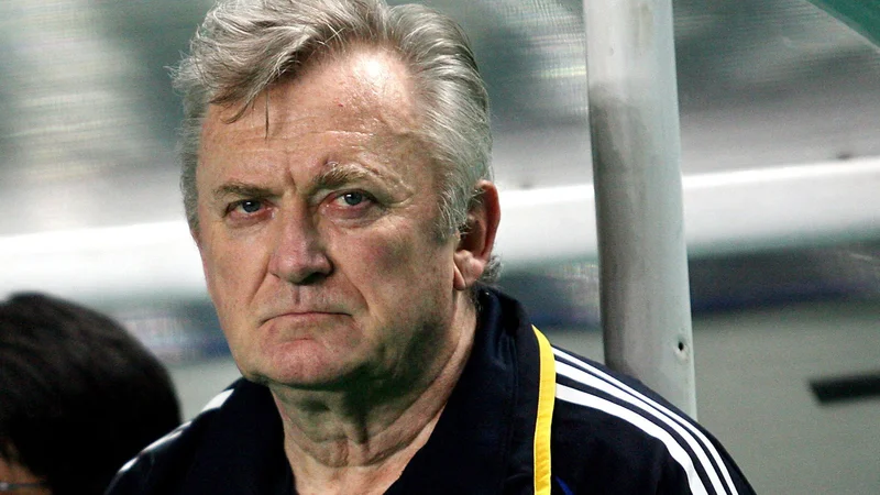 Fotografija: Ivica Osim na klopi japonske izbrane vrste leta 2007. FOTO: Adek Berry/AFP