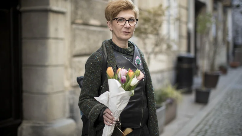 Fotografija: Islamu se je sčasoma zgodilo, kar se je zgodilo krščanstvu – uničil je samega sebe, je dejala Ivana Šojat. FOTO: Jure Eržen/Delo