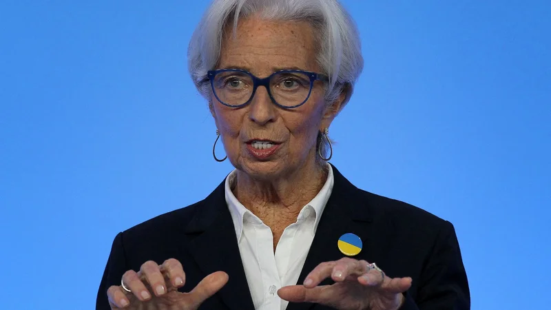 Fotografija: Francozinja Christine Lagarde je predsednica Evropske centralne banke postala novembra 2019. FOTO: Daniel Roland/Reuters