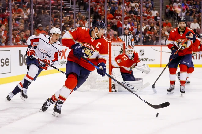 Finski reprezentant Aleksander Barkov kot kapetan poveljuje Panterjem. FOTO: Sam Navarro/Usa Today Sports
