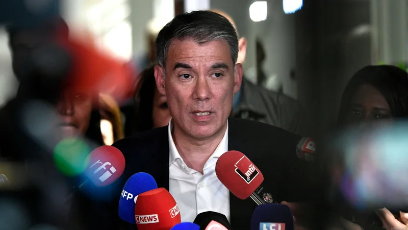Fotografija: Olivier Faure je obrnil nov list v Socialistični stranki. Neredki menijo, da jo je uničil.
FOTO: Stephane De Sakutin/AFP