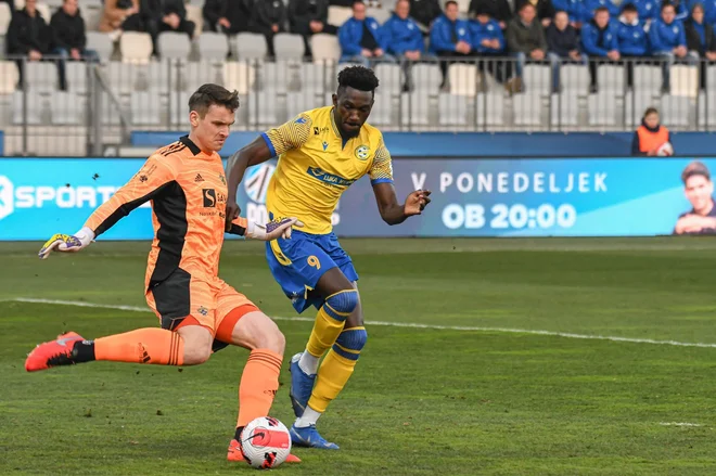 Lamin Colley (desno) je veliki junak Kopra. FOTO: Aleksander Golob
