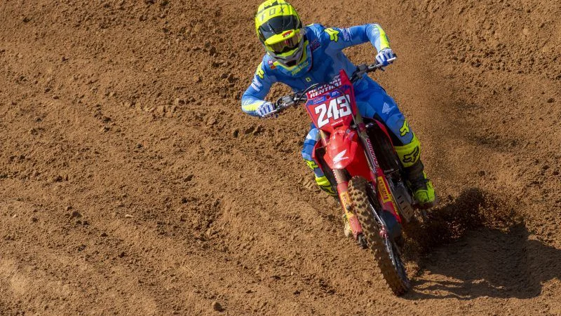 Tim Gajser ima vnovič odlično izhodišče za tekmo.&nbsp;FOTO:&nbsp;Honda Racing

