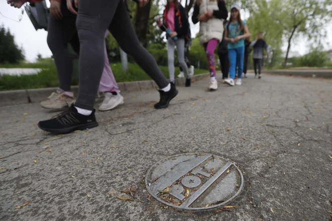 Deveti maj je v Ljubljani dan svobode. In dan miru. FOTO: Leon Vidic/Delo
