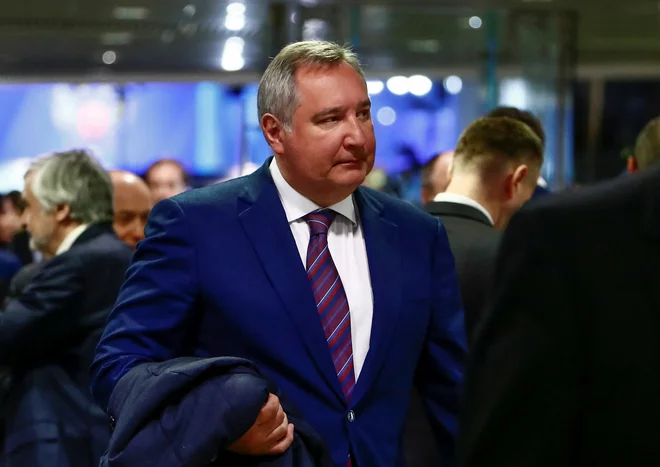 Nekdanji namestnik predsednika ruske vlade Dmitrij Rogozin.  FOTO: Maxim Shemetov/Reuters
