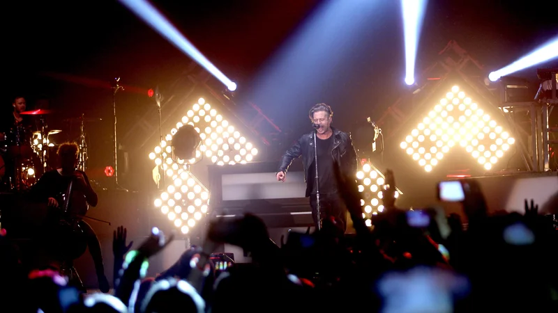 Fotografija: Člani zasedbe OneRepublic so enkrat že razprodali dvorano Stožice. Foto Roman Šipić