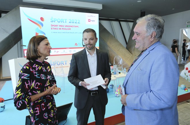 Delova konferenca Šport 2022. FOTO: Jože Suhadolnik/Delo
