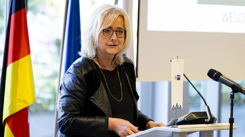 Fotografija: Dagmar von Bohnstein: »Slovenija je poslovna destinacija, na katero se nemška podjetja lahko zanesejo.« Foto Delo