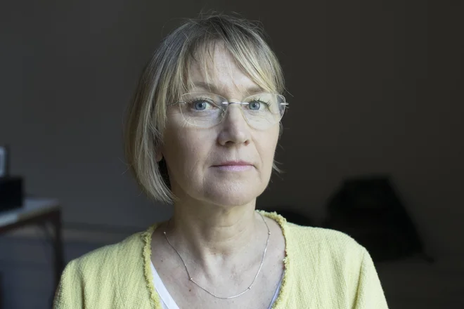 Dr. Eva Ilec, konservatorka in restavratorka tekstila v Pokrajinskem muzeju Ptuj Ormož Foto Jure Eržen
