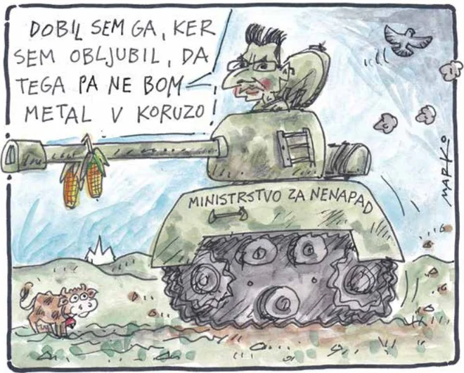 KARIKATURA: Marko Kočevar
