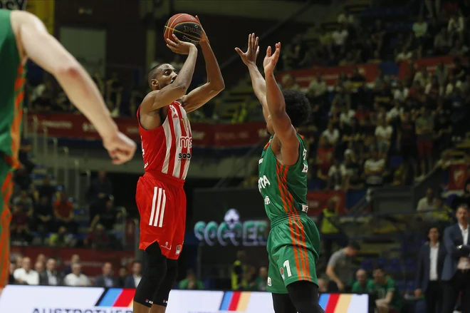 Austin Hollins v eni od akcij. Foto Ivica Veselinov/liga Aba
