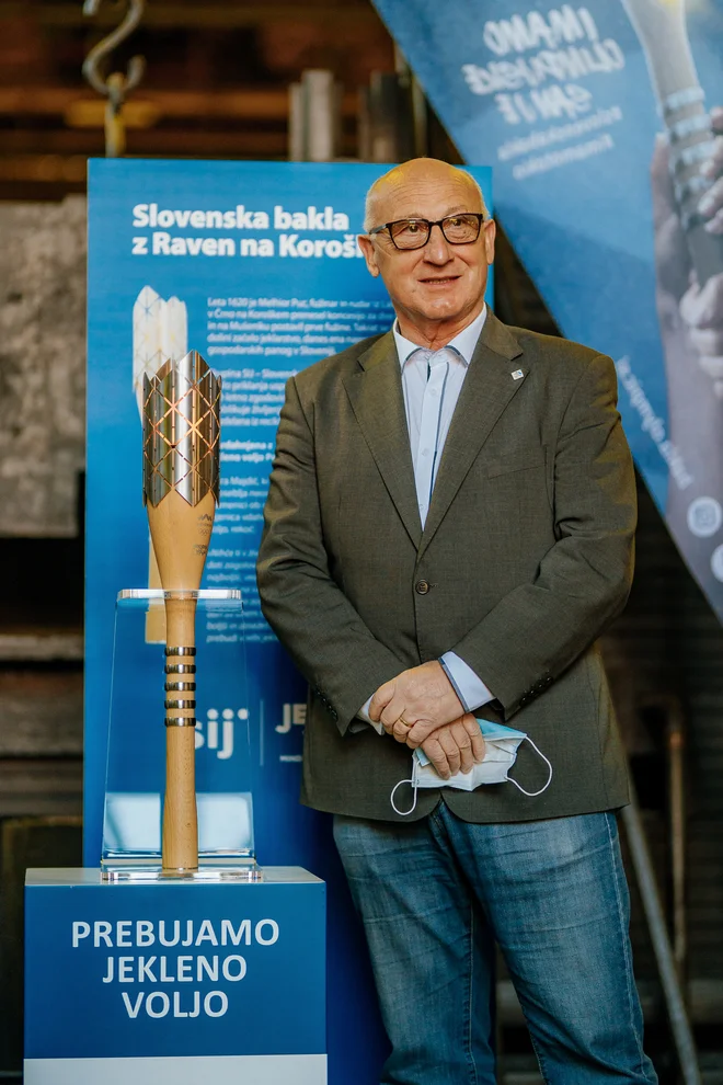 Želi si tudi političnega ognja v slovenski športni bakli. FOTO: Dobran Laznik
