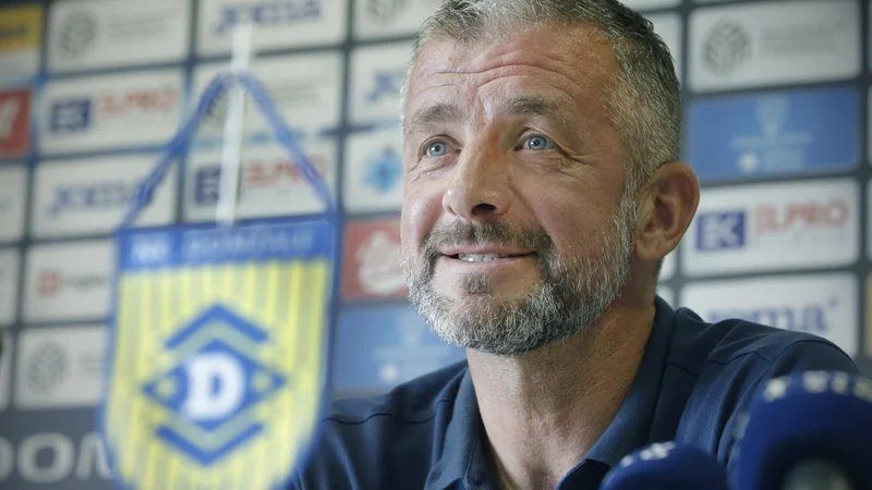 Fotografija: Dejan Djuranović ne bo več trener nogometašev Domžal. FOTO: Jure Eržen/Delo