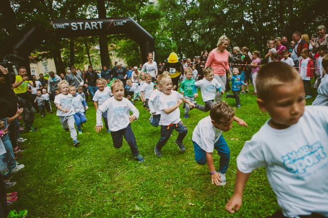 Malčkovega teka se že tradicionalno udeleži več kot 400 mladih tekačev med 3. in 10 letom starosti.&nbsp;FOTO: Malčkov tek
