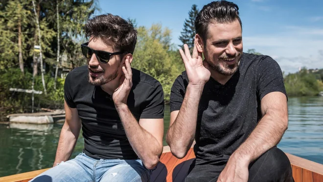 2Cellos: Luka Šulić in Stjepan Hauser Foto Tv Slo
