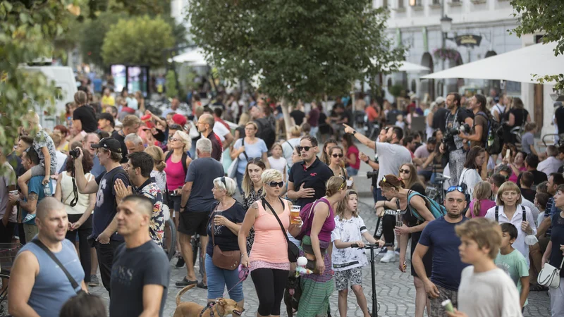 Fotografija: Vnovični prihod tujih turistov letos povečuje izvoz storitev in viša gospodarsko rast. FOTO: Jure Eržen
