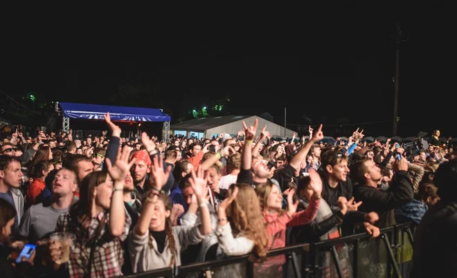 V dobrih starih časih je festival obiskalo okrog 15.000 ljudi. FOTO: Sani Može
