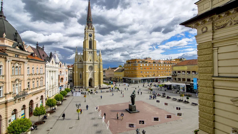 Fotografija: Novi Sad je letos evropska prestolnica kulture, številne prireditve so se pokazale kot pravi magnet za goste z vseh vetrov. FOTO: Aleksandar Milutinović