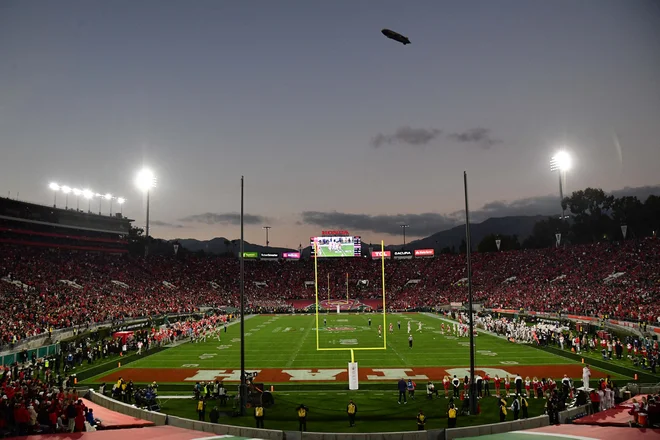 Na stadionu Rose Bowl v Pasadeni je že bil finale svetovnega prvenstva leta 1994. FOTO: Gary A. Vasquez/Usa Today Sports
