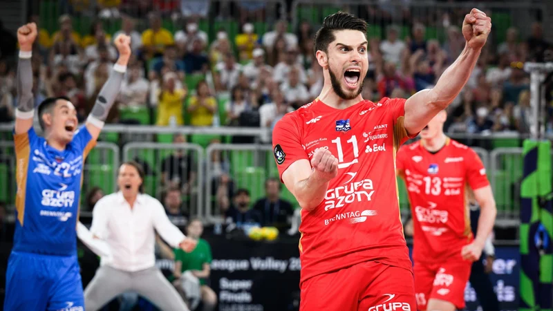 Fotografija: Poljski napad je bil neustavljiv. FOTO: CEV