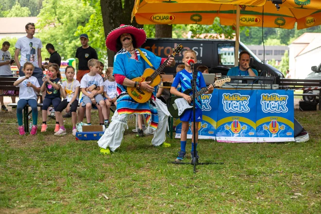 Zabavni program Foto Malckovsport.si Delo

