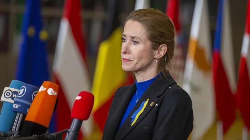 Fotografija: Pomemben politik, celo premier, je bil tudi oče sedanje premierke Kaje Kallas. FOTO: Reuters