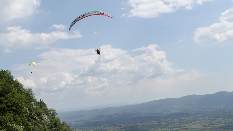 Fotografija: Panoramski polet traja približno pol ure. FOTO: Marko Feist/Slovenske novice