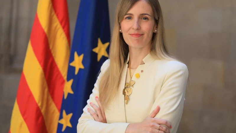Fotografija: Victòria Alsina Burgués, katalonska zunanja ministrica
FOTO: arhiv katalonske vlade