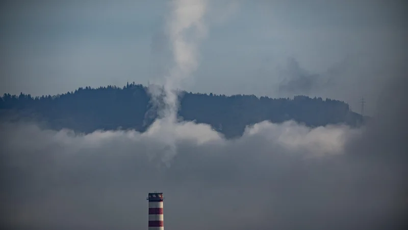 Fotografija: Pri Zdravniški zbornici Slovenije menijo, da gosto poseljena in neprevetrena Ljubljanska kotlina ni primerna za sežigalnico. FOTO: Voranc Vogel/Delo
