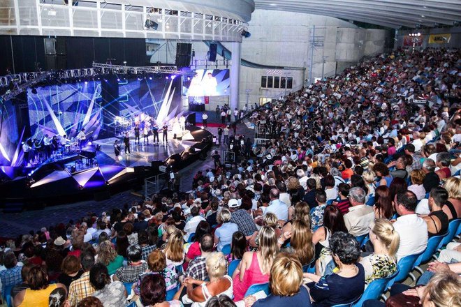 Festival Melodije morja in sonca v Portorožu ima svoj dom v Avditoriju. FOTO: Janez Mužič
