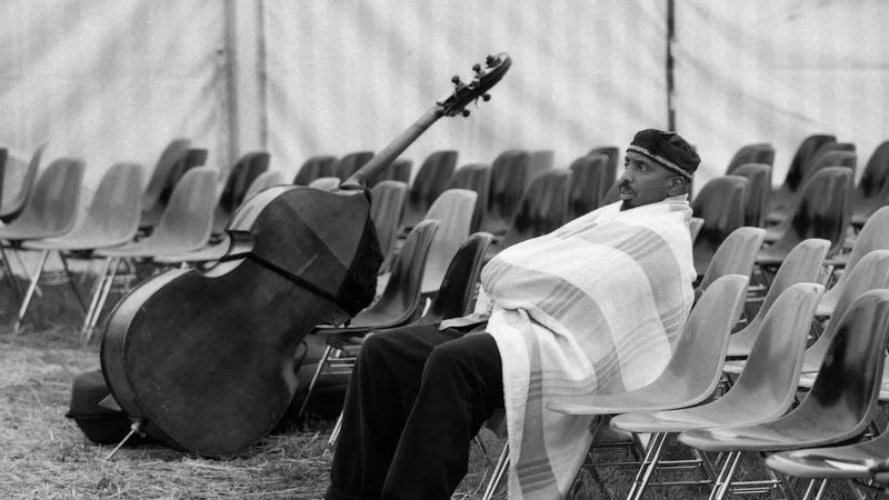 Fotografija: Luciano Rossetti: William Parker, Poschiavo, 2001. FOTO: Luciano Rossetti
