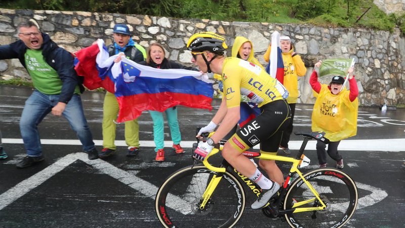 Fotografija: Tadej Pogačar bo letos lovil še tretjo zmago na dirki Tour de France. FOTO: Dejan Javornik
