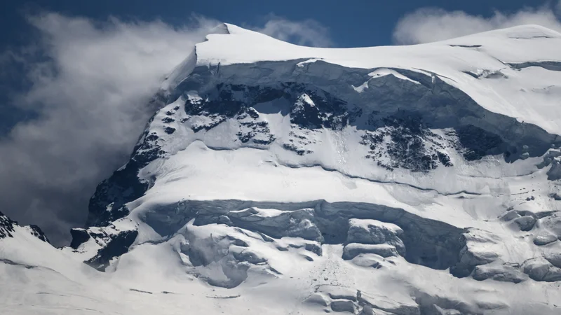 Fotografija: Nesrečne gore nad Verbierjem. FOTO: Fabrice Coffrini/Afp