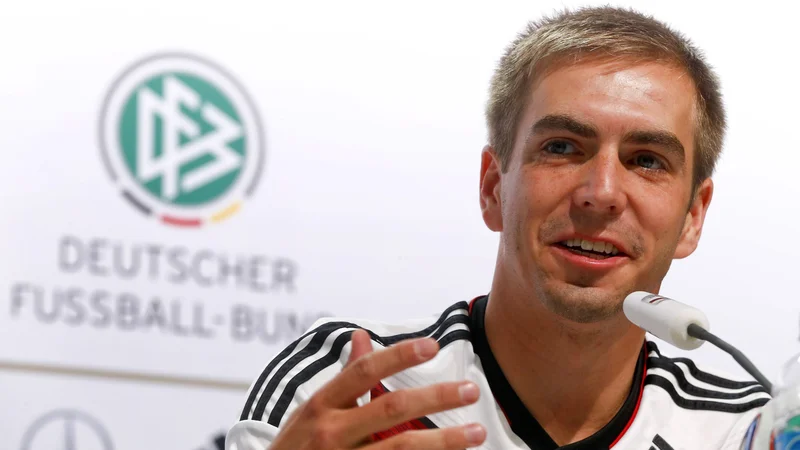 Fotografija: Philipp Lahm je že kot nogometaš užival izjemen ugled, danes je cenjeni kolumnist. FOTO: Arnd Wiegmann/Reuters