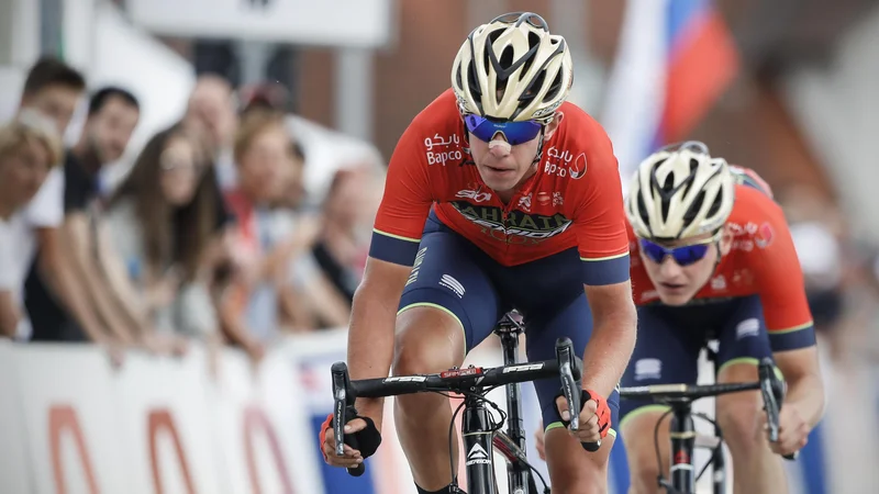 Fotografija: Domen Novak med državnim prvenstvom v Mirni Peči leta 2018. FOTO: Uroš Hočevar/Delo