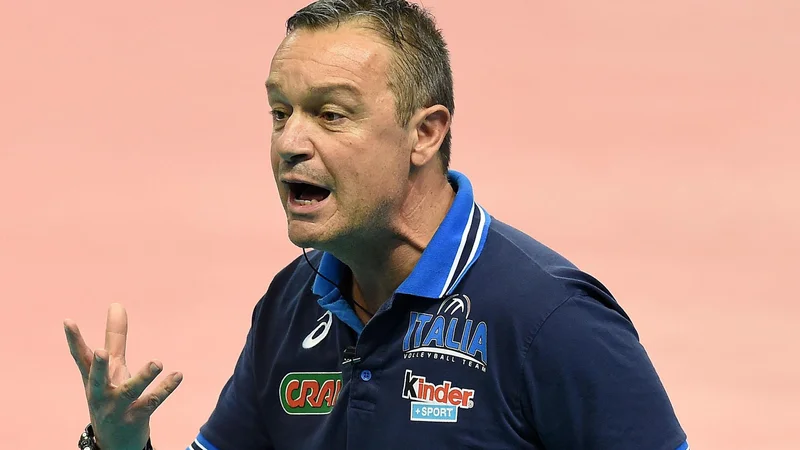 Fotografija: Marco Bonitta je selektor slovenske ženske izbrane vrste. FOTO: FIVB
