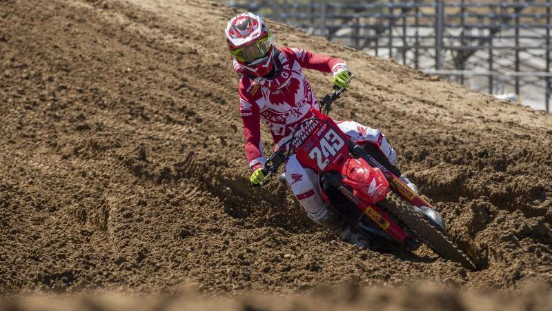 Fotografija: Tim Gajser je bil četrti v Madridu. FOTO Honda Racing