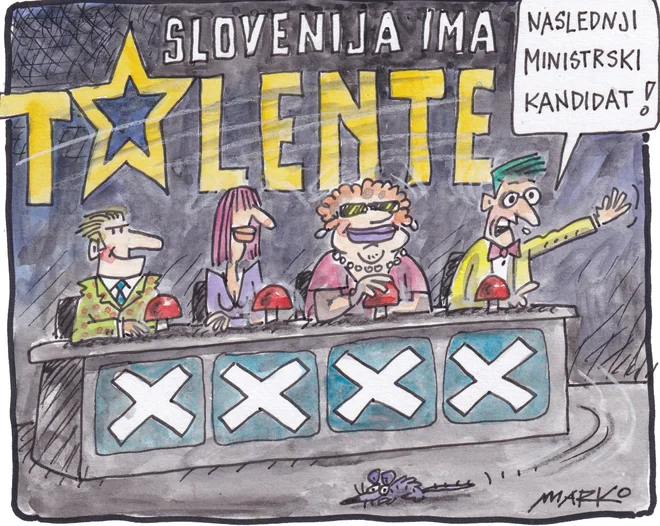 KARIKATURA: Marko Kočevar
