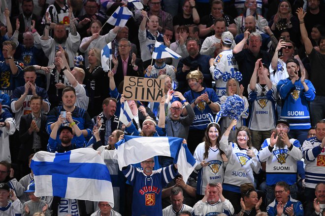 Finska je dočakala domačo zmago. FOTO: Jonathan Nackstrand/AFP
