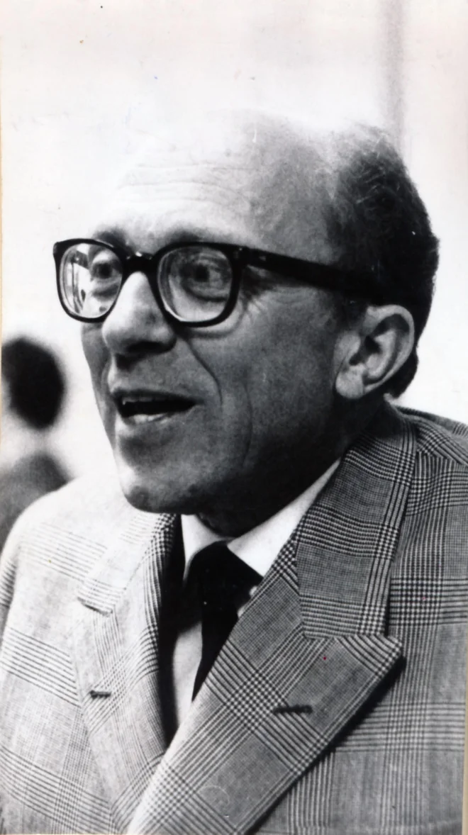Boris Pahor Leta 1964. FOTO: Edi Šelhaus/Delo/avtorske pravice Muzej novejše zgodovine Ljubljana
