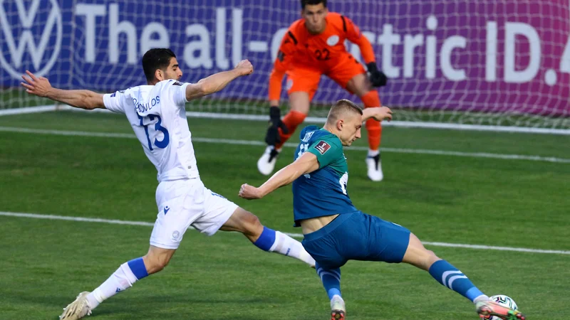 Fotografija: Blaž Kramer obljublja, da bo dal vse od sebe. FOTO: Sakis Savvides/AFP