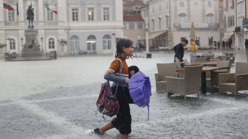 Fotografija: Zadnjih 60 let je vsako leto najmanj osem in tudi 31 poplav. Škoda je neizmerna, morje uničuje mesto spomenik, svetniki pravijo, da ni bilo javne obravnave idejnih zasnov. Foto Leon Vidic