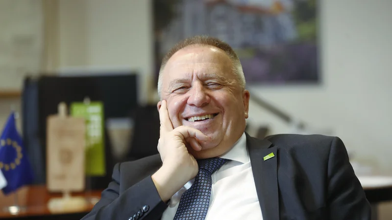 Fotografija: Predsednik SMC, minister za gospodarski razvoj in tehnologijo Zdravko Počivalšek. Ljubljana, 1. december 2021 FOTO: Leon Vidic/Delo