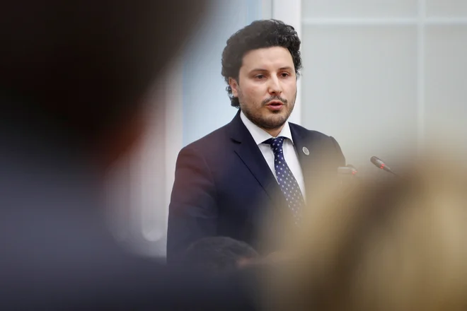 Črnogorski premier Dritan Abazović je potrdil udeležbo na vrhu Odprtega Balkana v OhriduFoto Stevo Vasiljevic Reuters
