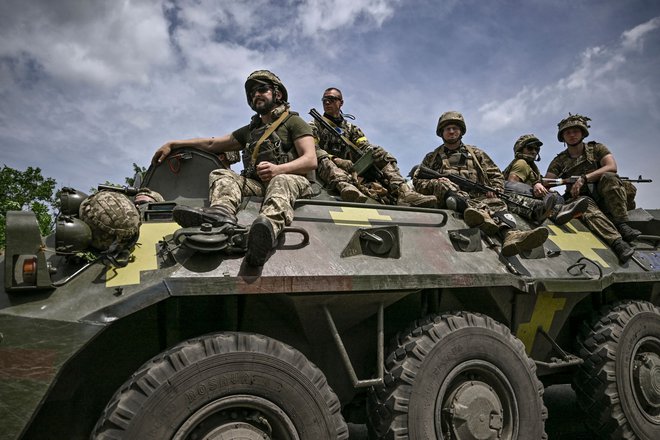 Ukrajinske sile FOTO: Aris Messinis/AFP
